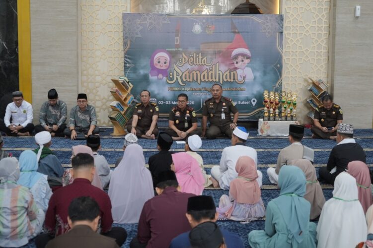 Kejati Sulsel Buka Pelita Ramadhan 1447 H, Dorong Generasi Muda Jadi Pemimpin Masa Depan
