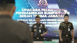 Didik Farkhan Alisyahdi Ingatkan Tiga Kajari Baru Jaga Integritas dan Profesionalitas