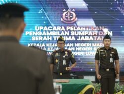 Didik Farkhan Alisyahdi Ingatkan Tiga Kajari Baru Jaga Integritas dan Profesionalitas