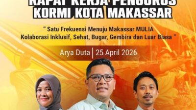 KORMI Makassar Mulai Siapkan Program Inovatif Perkuat Olahraga dari Kelurahan hingga Kota