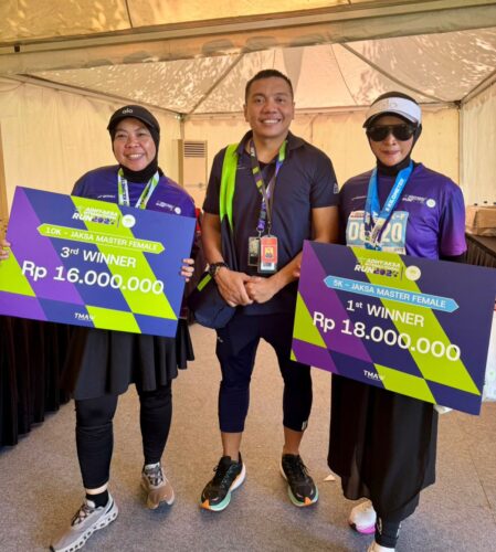 Atlet Kejati Sulsel Kuasai Juara di Adhyaksa International Run 2026