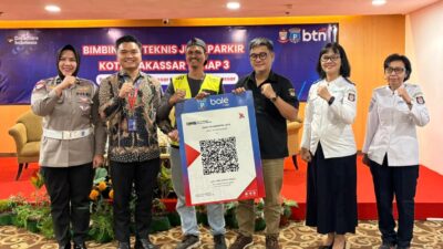 Perumda Parkir Makassar Tingkatkan Kualitas Jukir Lewat Bimtek