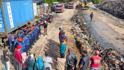 TPA Tamangapa Diguyur Ratusan Liter Eco Enzyme untuk Tekan Bau dan Polusi