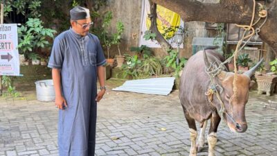 Maknai Idul Adha, Ajid Said Berkurban Satu Sapi