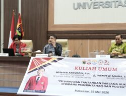 Kuliah Umum di FH Unhas, Appi Cerita Perjuangan dari Penyiar Radio hingga Wali Kota Makassar