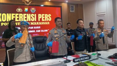 Lima Anggota Geng Motor Penyerangan di Ablam Ditangkap Polisi