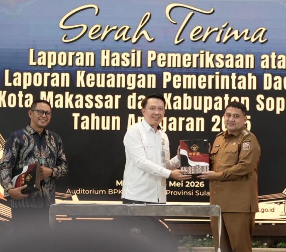 Makassar Raih WTP Kelima Berturut-turut, Appi Tegaskan Komitmen Tindak Lanjut Rekomendasi BPK