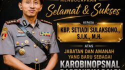 Mengemban Amanah Baru di Mabes Polri, Kombes Setiadi Sulaksono Dibanjiri Doa dan Ucapan Sukses