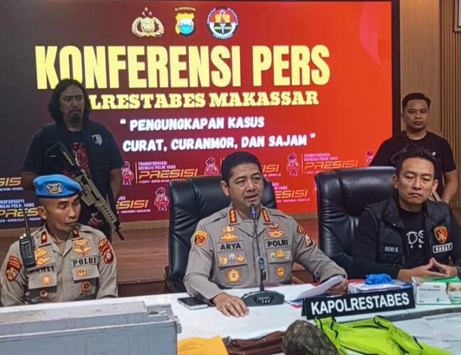 Polisi Ancang-ancang Tembak di Tempat Geng Motor Brutal
