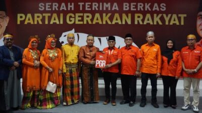 Sukses Rampungkan Administrasi, Partai Gerakan Rakyat Sulsel Siap Songsong Pemilu 2026