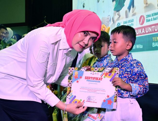 Buka Hari Anak Nasional, Aliyah Mustika Ilham Sebut Anak Investasi Terbaik Menuju Indonesia Emas