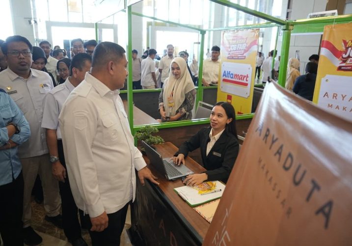 “Job Fair” Makassar Targetkan 1.547 Pencari Kerja Terserap