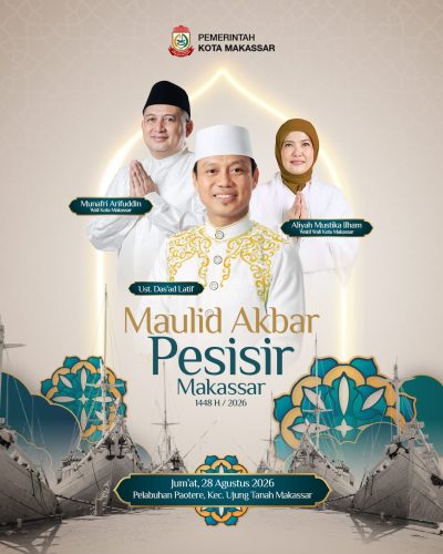 Pemkot Makassar Ajak Masyarakat Hadir di Maulid Akbar Pesisir