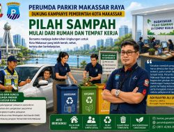 Pilah Sampah Terus Digalakkan di Kantor Perumda Parkir Makassar