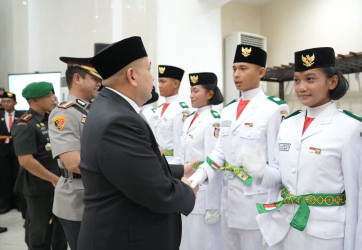 Puluhan Paskibraka Makassar Siap Sukseskan Upacara HUT Ke-81 RI