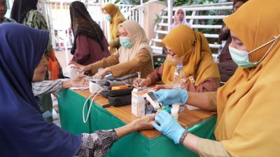 Sambut HUT Ke-81 RI, Pelindo Beri Layanan Kesehatan Gratis bagi 200 Warga Kecamatan Wajo