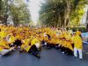 Eratkan Silaturahmi, IKA Smada 82 Makassar Gelar Senam Bersama di CFD Sudirman