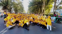 Eratkan Silaturahmi, IKA Smada 82 Makassar Gelar Senam Bersama di CFD Sudirman