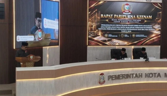 APBD Perubahan Makassar 2026 Dibahas, Fraksi DPRD Soroti Serapan Anggaran dan Kondisi Taman Kota