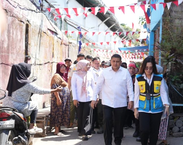 Pemkot Makassar Pamerkan Hasil Percantik Ratusan Rumah di Bantaran Sungai Buloa