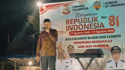 Camat Kepulauan Sangkarrang Ajak Warga Perkuat Gotong Royong