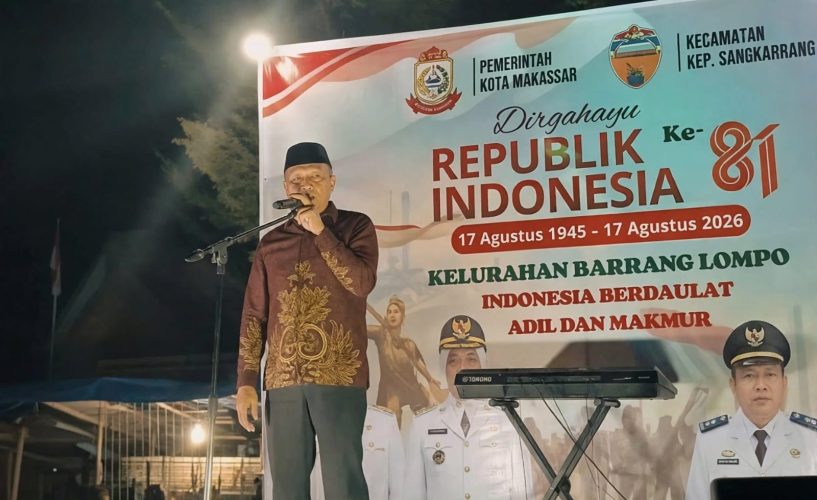 Camat Kepulauan Sangkarrang Ajak Warga Perkuat Gotong Royong