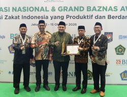 Appi Raih Penghargaan Nasional dari BAZNAS RI