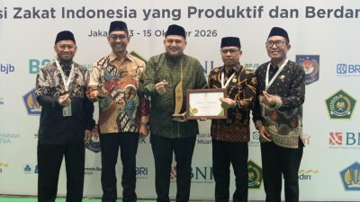 Appi Raih Penghargaan Nasional dari BAZNAS RI