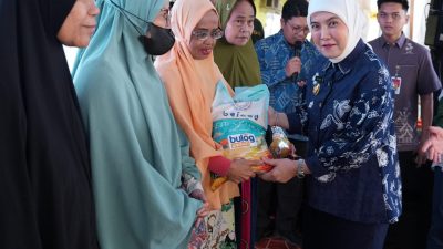 Aliyah Mustika Ilham Hadiri Gerakan Pangan Murah Nasional