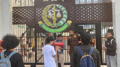 GRD dan FPD Gelar Aksi Damai di Kejati Sulsel, Kawal Pengusutan Korupsi Bibit Nanas