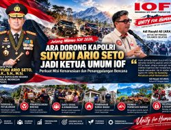 Usung Semangat “Unity for Humanity”, ARA Dorong Suyudi Ario Seto Pimpin IOF Pusat