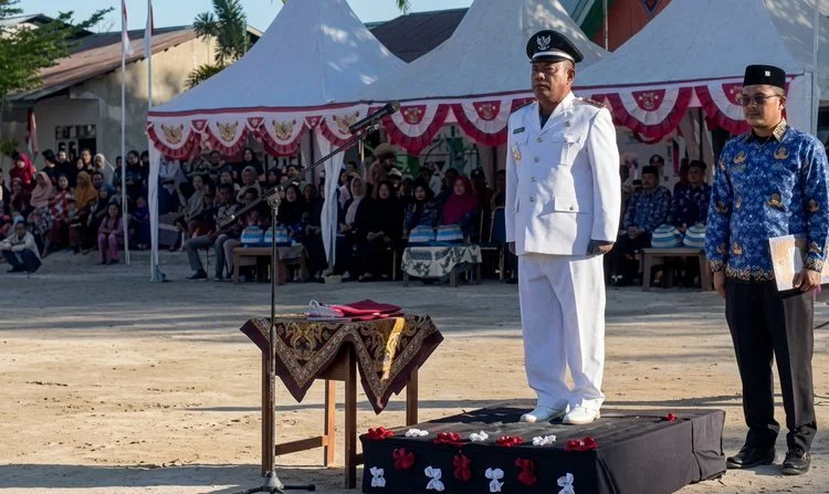 Semarak HUT ke-81 RI di Pulau Barrang Lompo, Warga dan Pemerintah Bersatu Kobarkan Nasionalisme