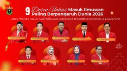 Sembilan Ilmuwan Unhas Masuk Daftar World’s Top 2% Scientists 2025 Versi Stanford University